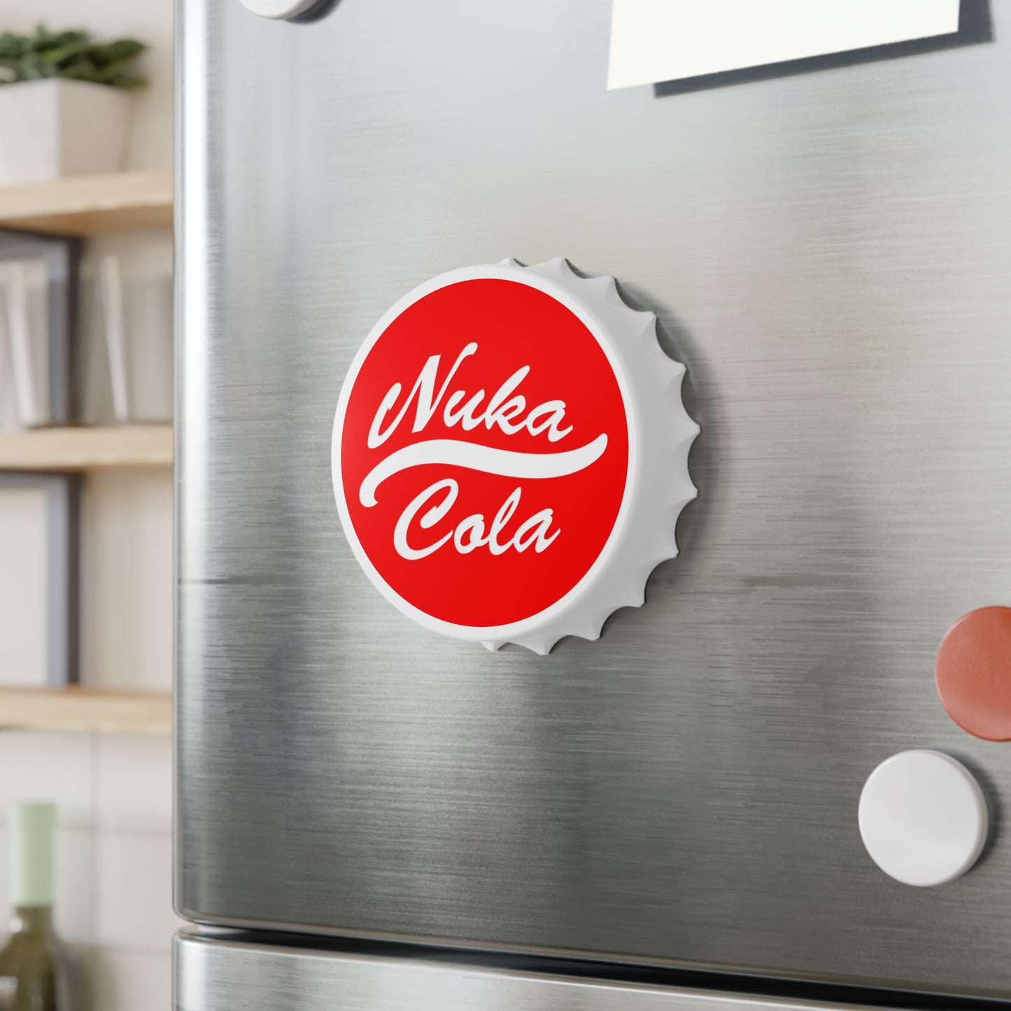 Fallout Inspired Nuka-Cola Bottle Opener Fridge Magnet Perfect Gamer Gift