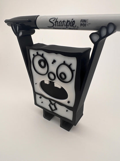 Doodlebob Holder for your Desk | Pens | Pencils | Markers | Desk Accessories | Funny