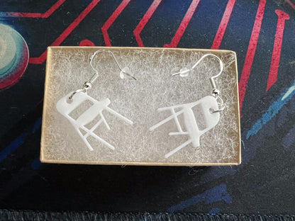 Folding Chair Earrings #MontgomeryBrawl